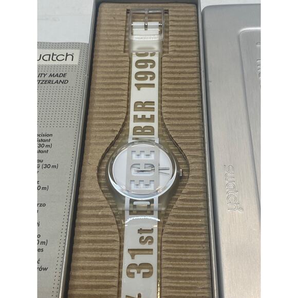 1999 Swatch GK302 “Last Swatch of the Millennium” – Vintage Watch in Alloy Case main image 5